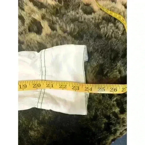 Thread and Supply Women's Shirt Medium Tye Dye Button up Roll Tab Sleeve Western - Picture 6 of 9